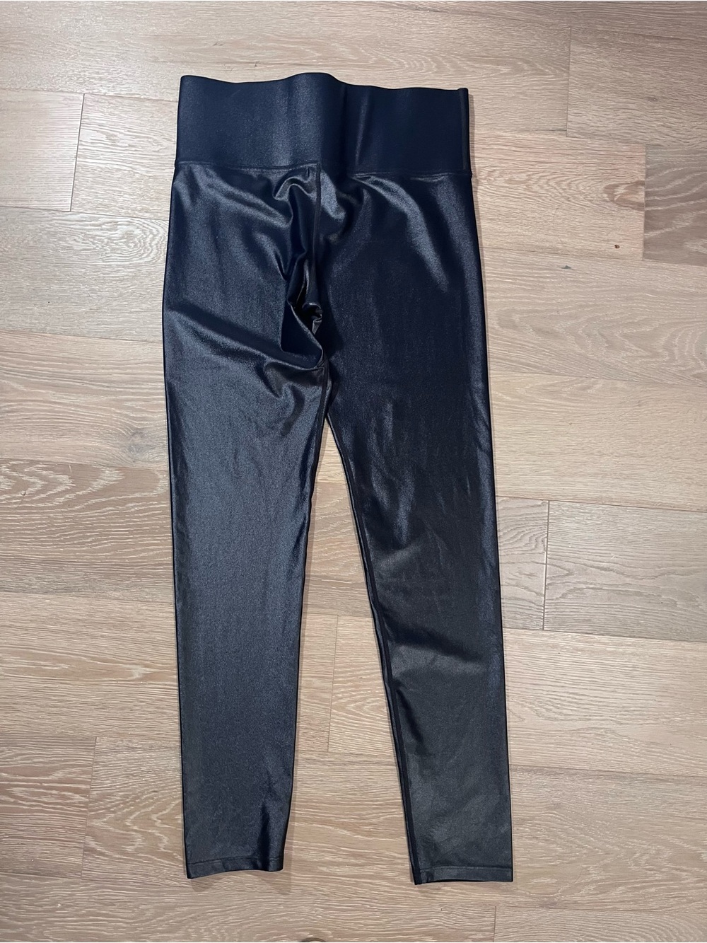 Carbon38 Takara Shine High Rise Leggings Shiny Black Large L - Picture 2 of 6